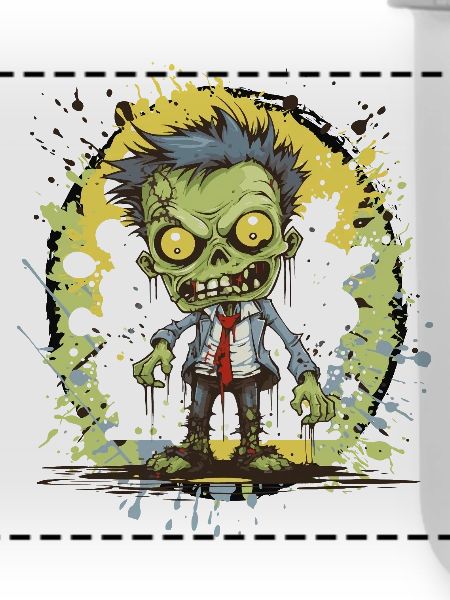 Zombie Comic Splatter