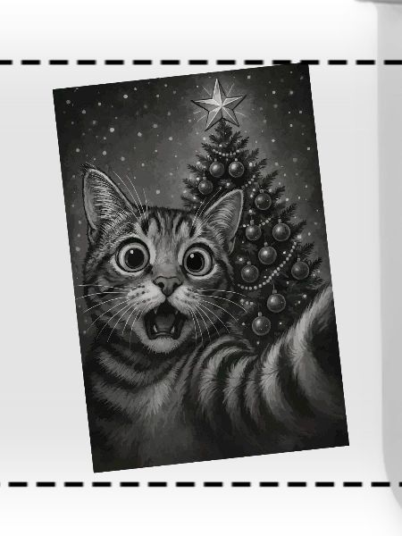 Katzenaugen Weihnachtstraum