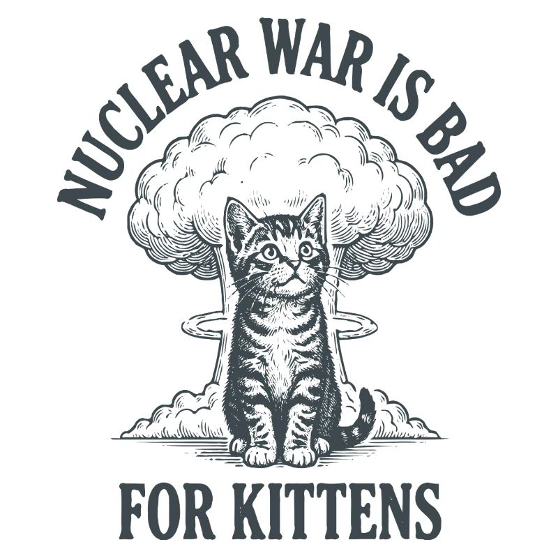 Kätzchen gegen Atomkrieg