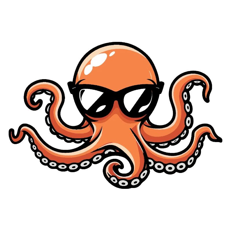 Octopus Cool Comic
