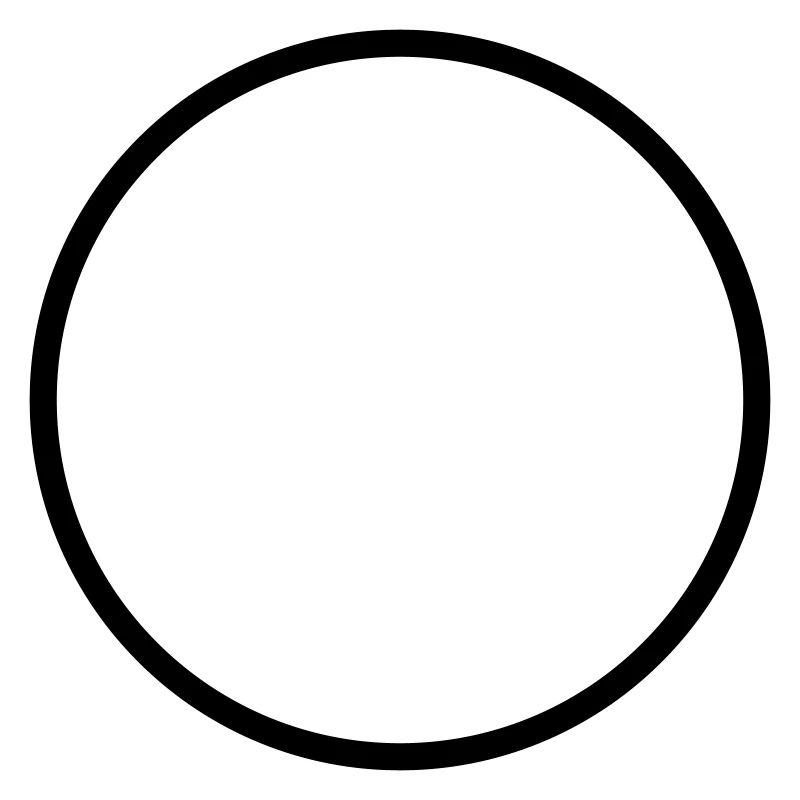 Circle Symbol Blank