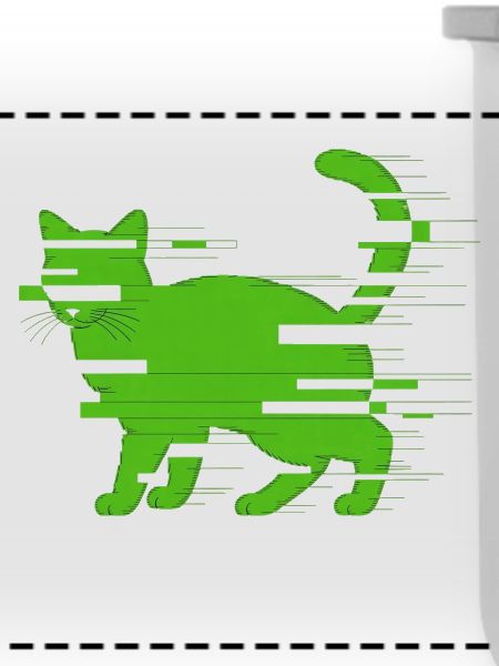 Glitch Katze