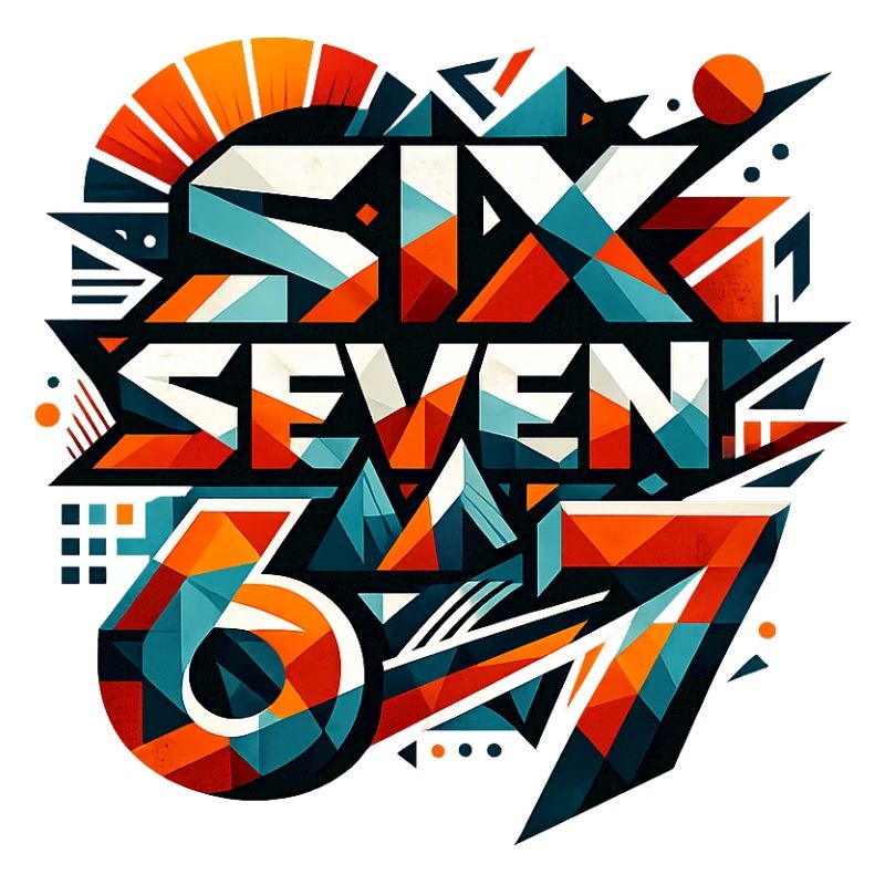 Geometric 67 Color Explosion