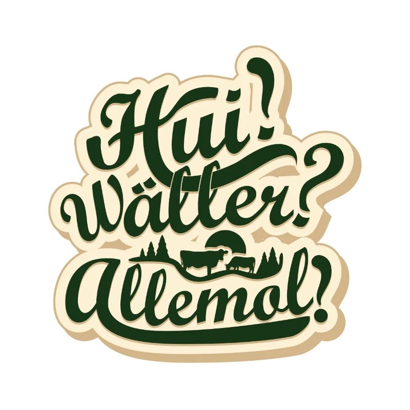 Typischer Westerwälder Kneipenspruch GESCHENK