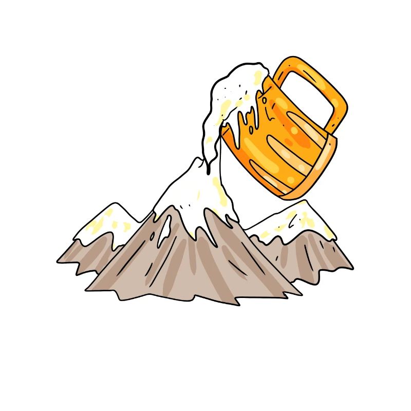 Berge und Bier