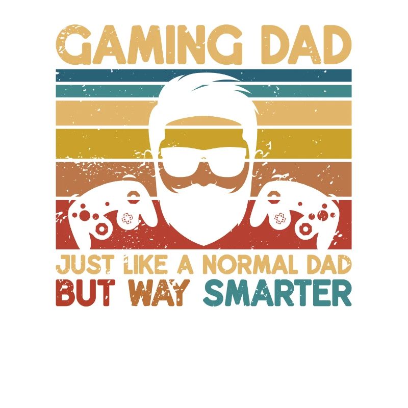 Der Gaming Dad Dads Controller Vatertag