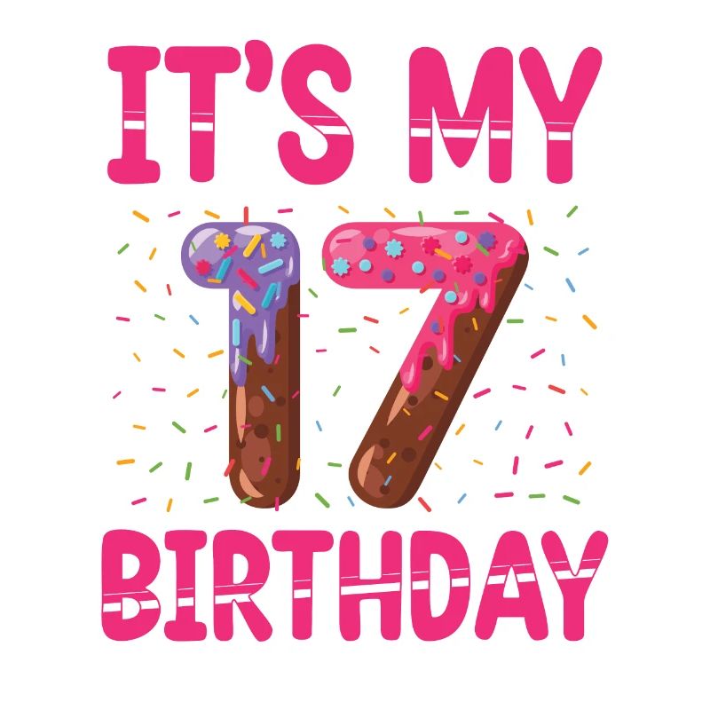 C’est mon 17e anniversaire | Saupoudrer des | à thème