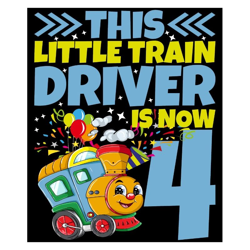 4th birthday this little train driver is now 4