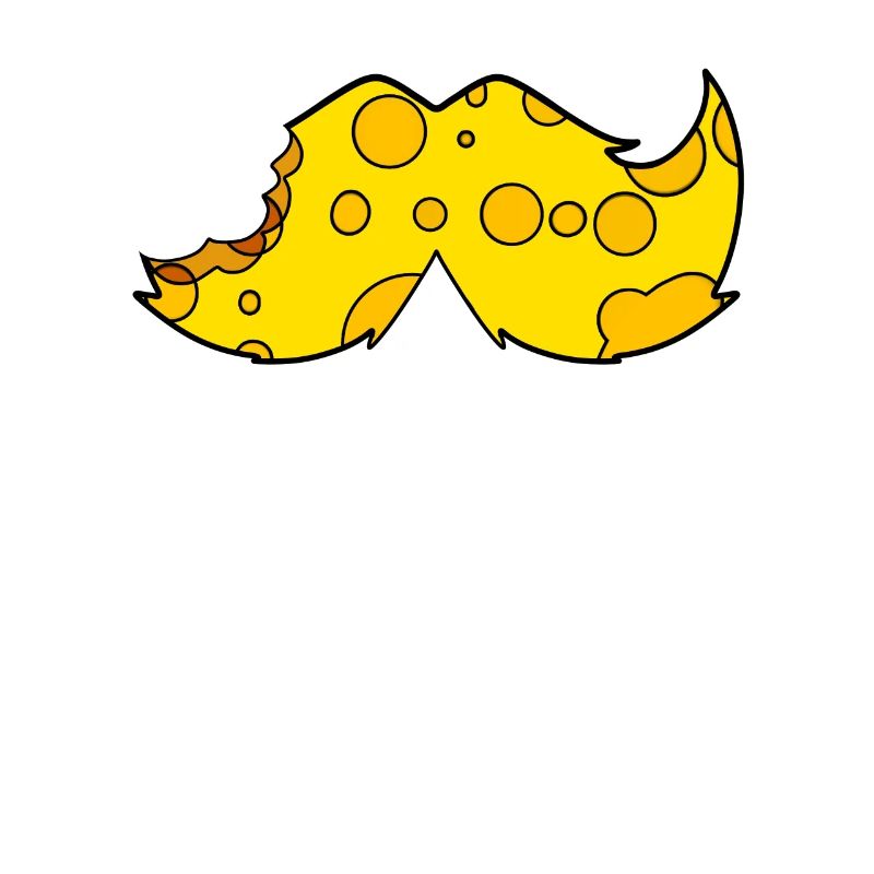 Käse Schnurrbart Bart