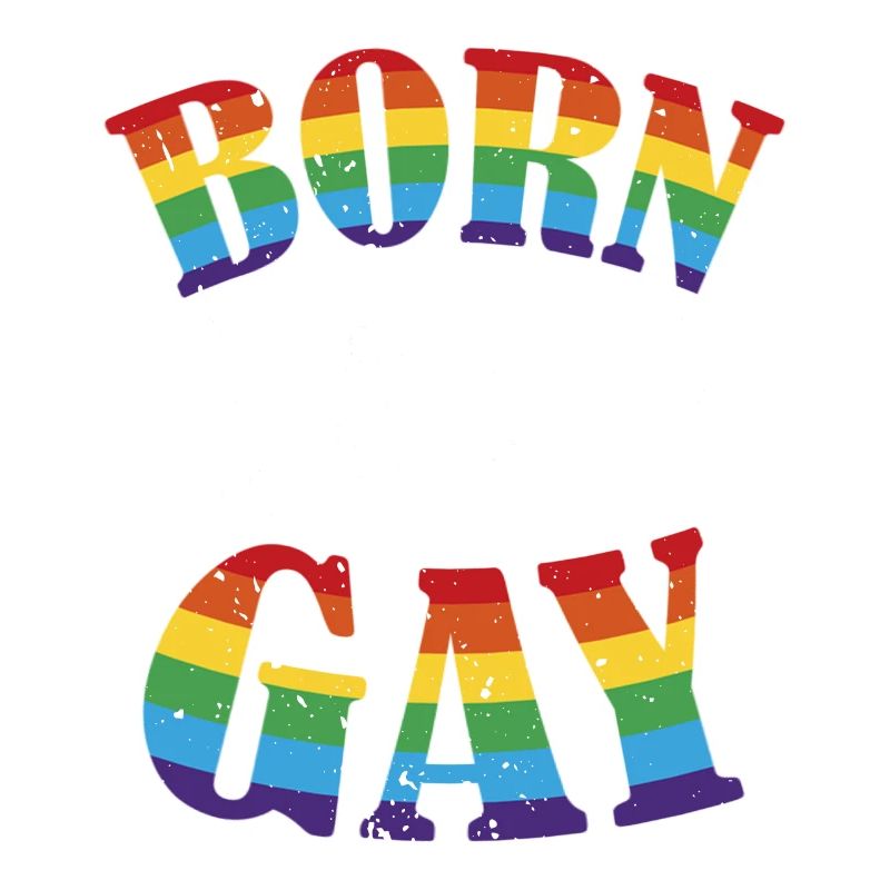 Né ce drapeau de la Gay Pride arc-en-ciel