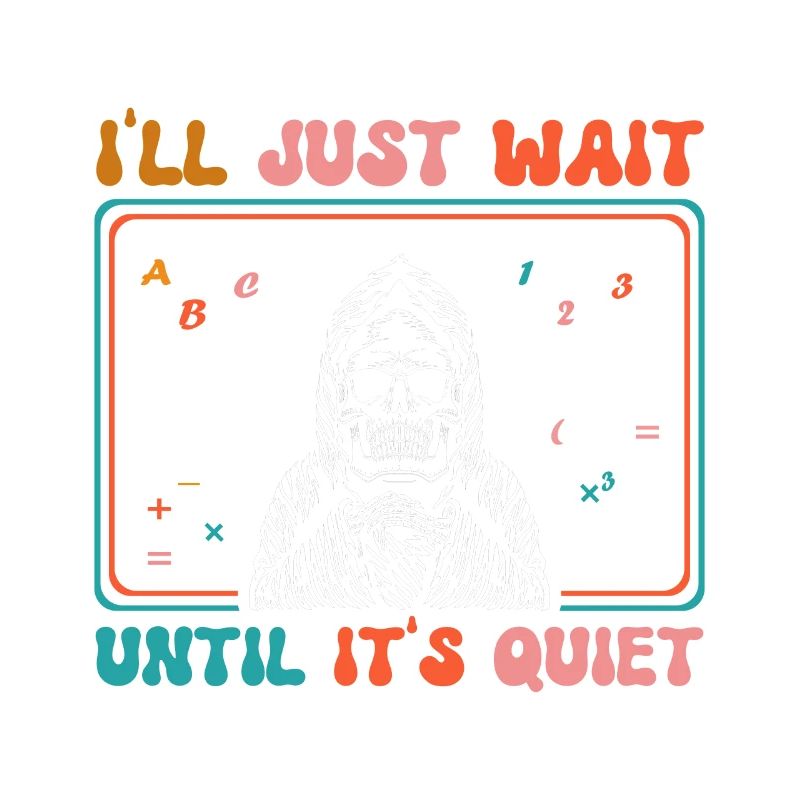 I just wait until it's quiet Halloween