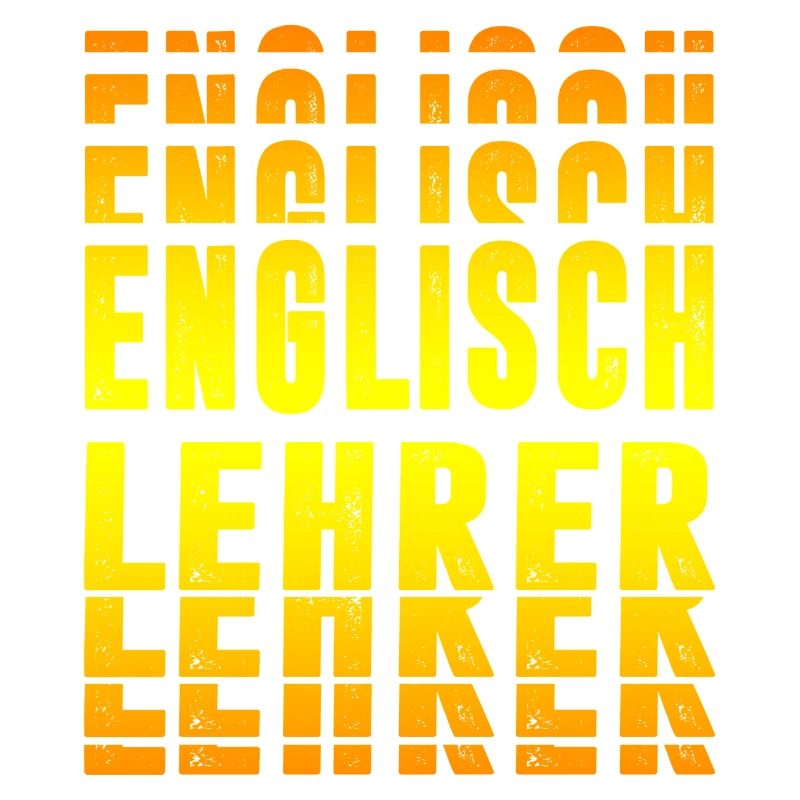 Englisch Lehrer Design