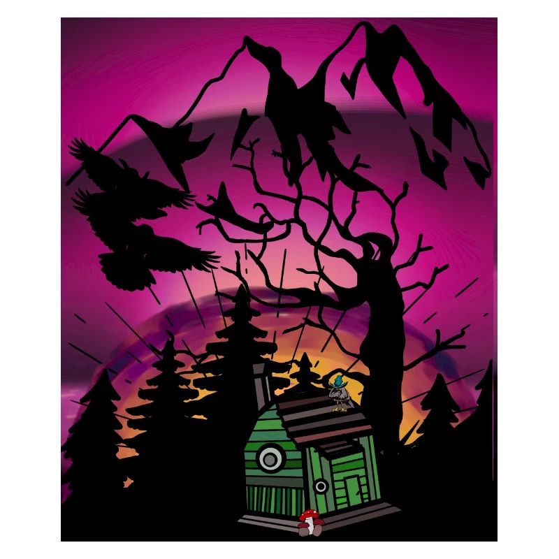 Horizont Waldbewohner Kinder Märchen Märchenfigur