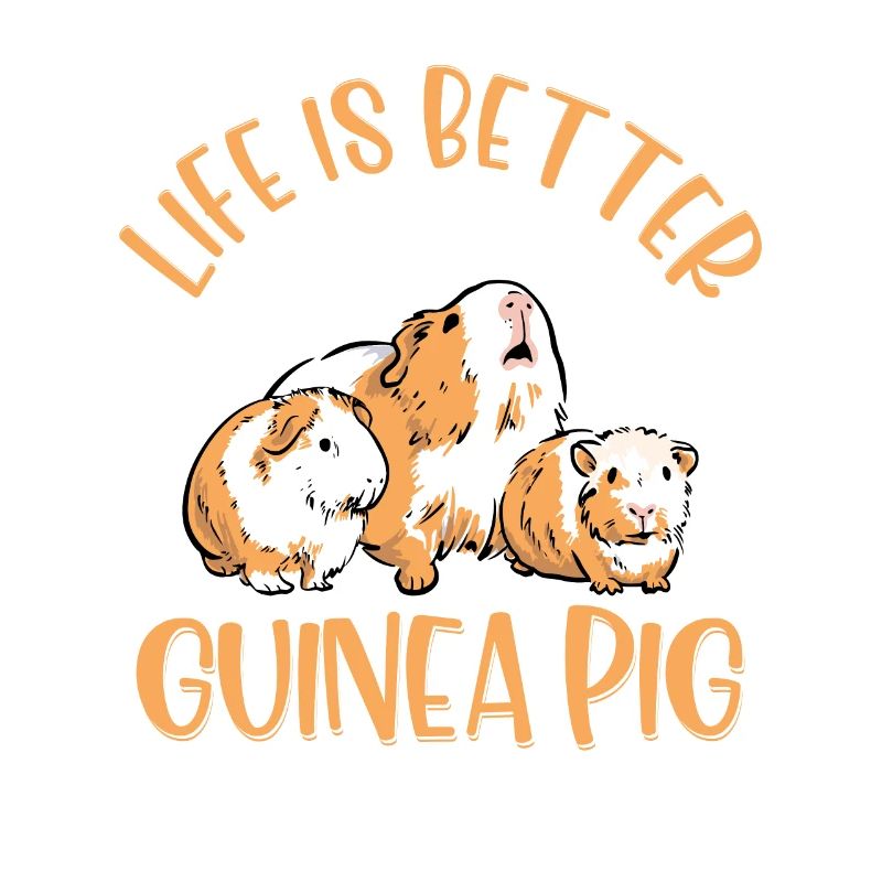 Life Is Better With A Guinea Pig Or Two Or Three R