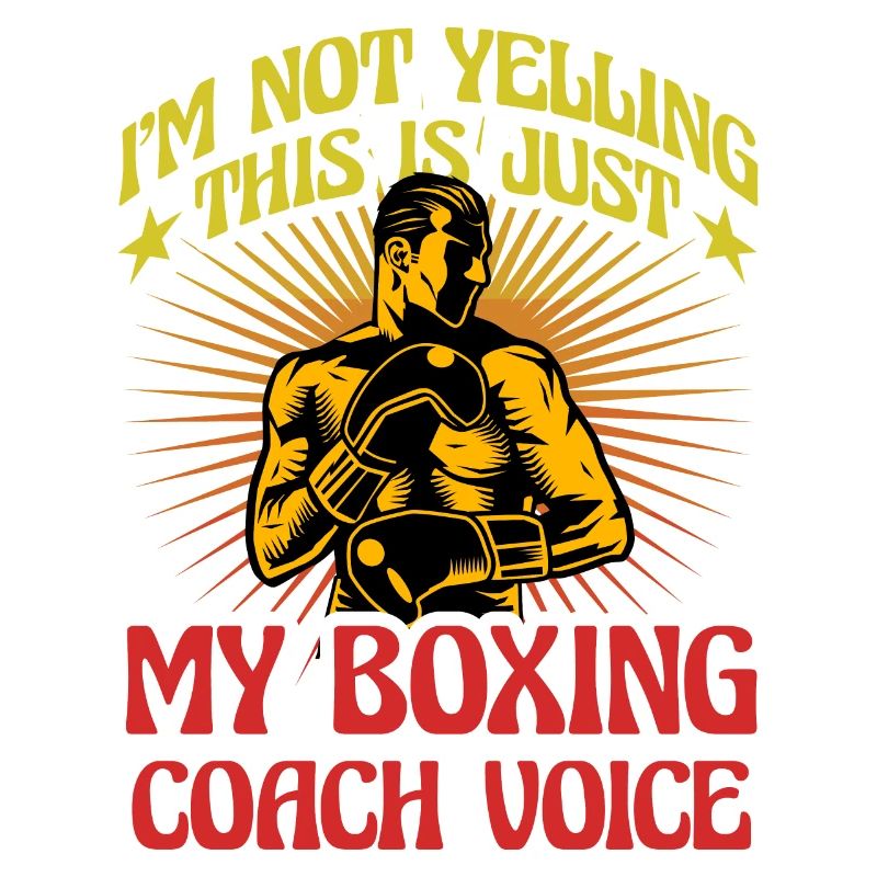 Je ne crie pas que c’est ma voix d’entraîneur de boxe