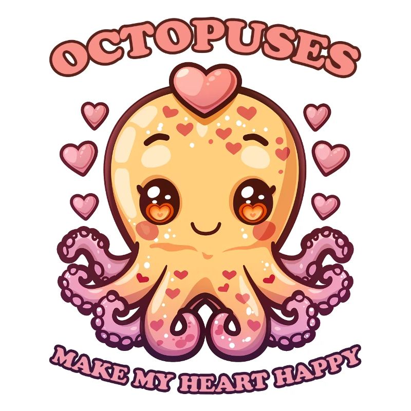 Funny Octopus Cephalopod Squid Gift