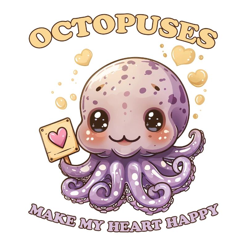 Funny Octopus Cephalopod Squid Gift