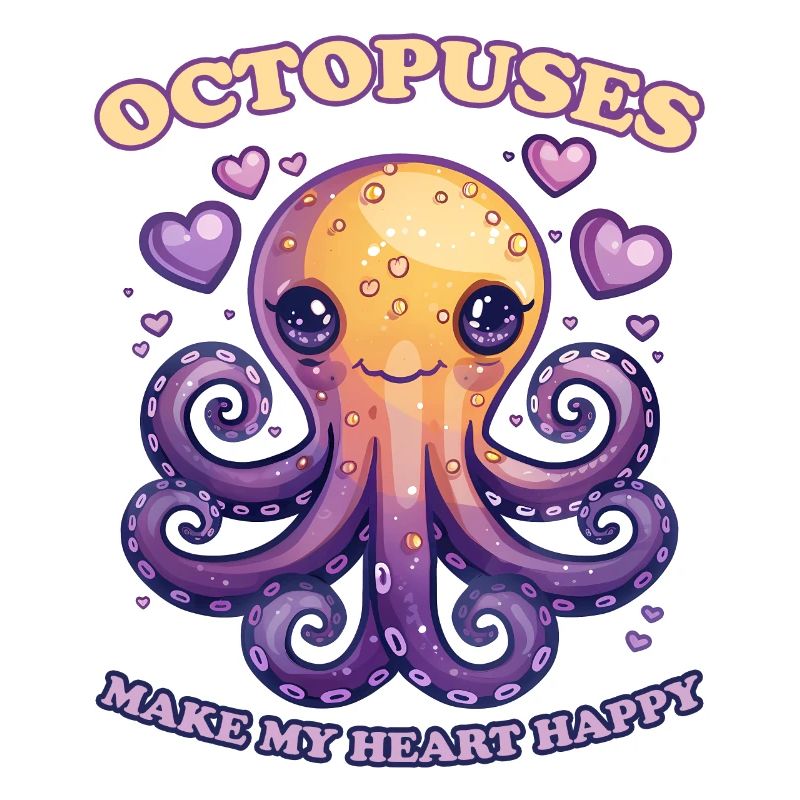 Funny Octopus Cephalopod Squid Gift