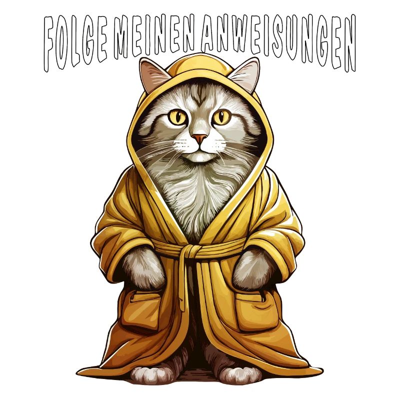 PEIGNOIR POUR CHAT SUIVEZ MES INSTRUCTIONS