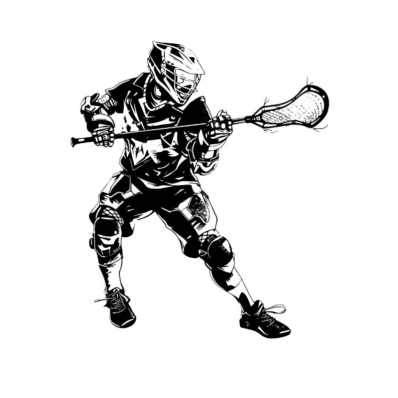 Lacrosse player