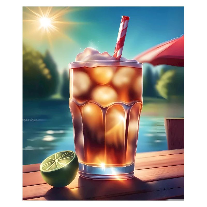Cold cola beverage