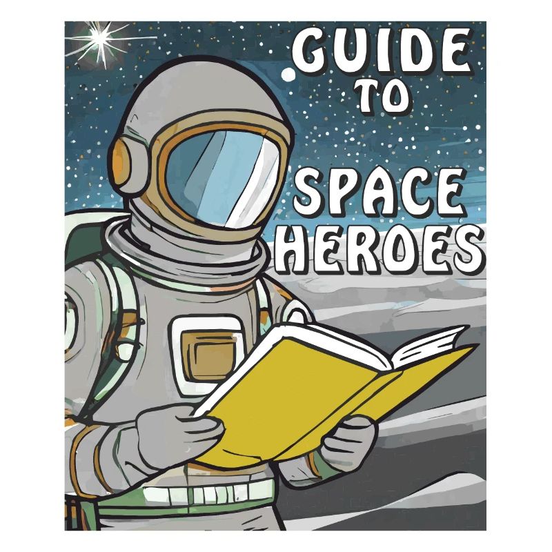 LIVRE DE L’ASTRONAUTE GUIDE DES HÉROS DE L’ESPACE