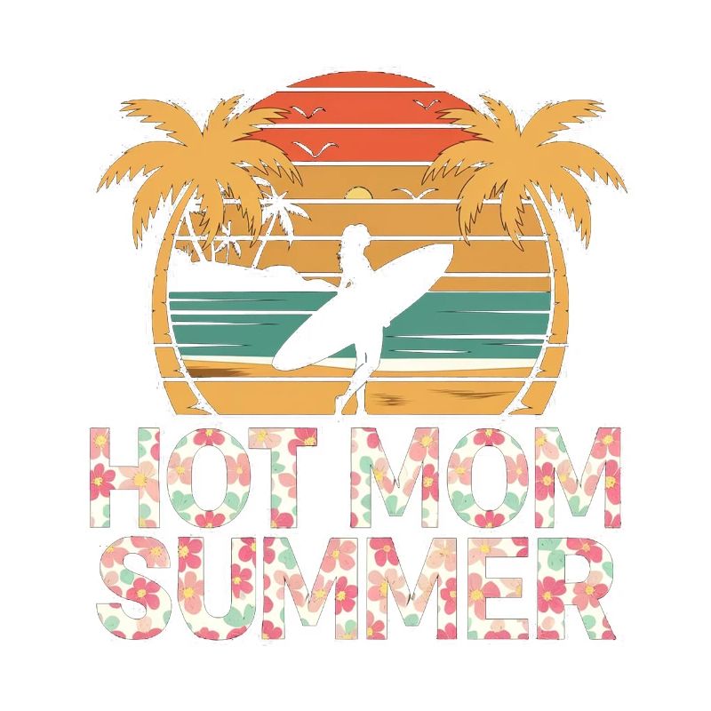 hot mom summer - surf