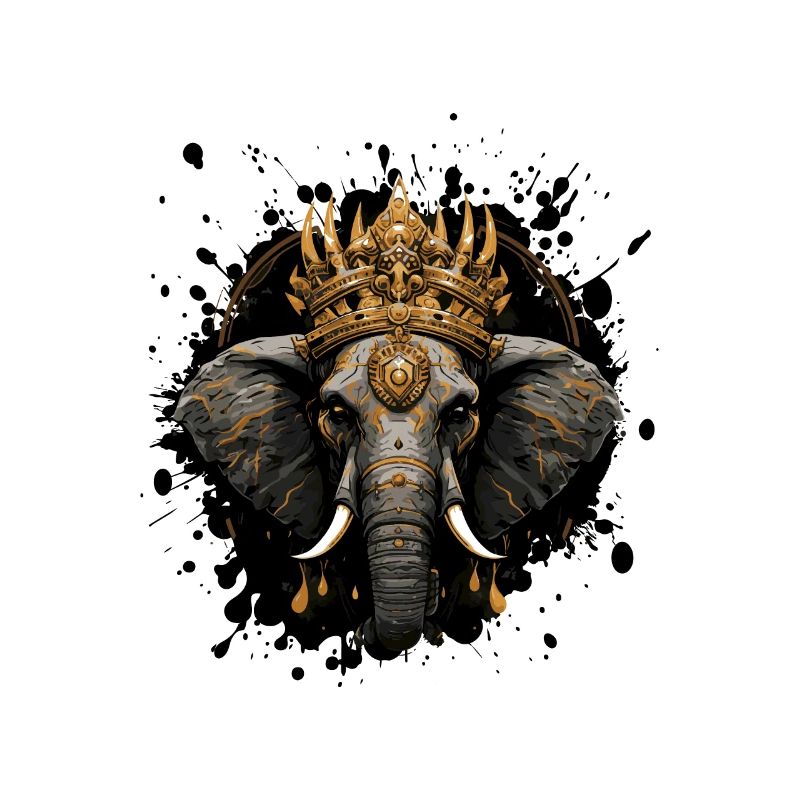 elefant krone tier