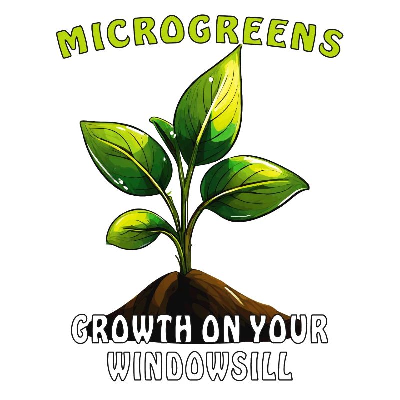 MICROGREENS GROWTH ON YOUR WINDOWSILL