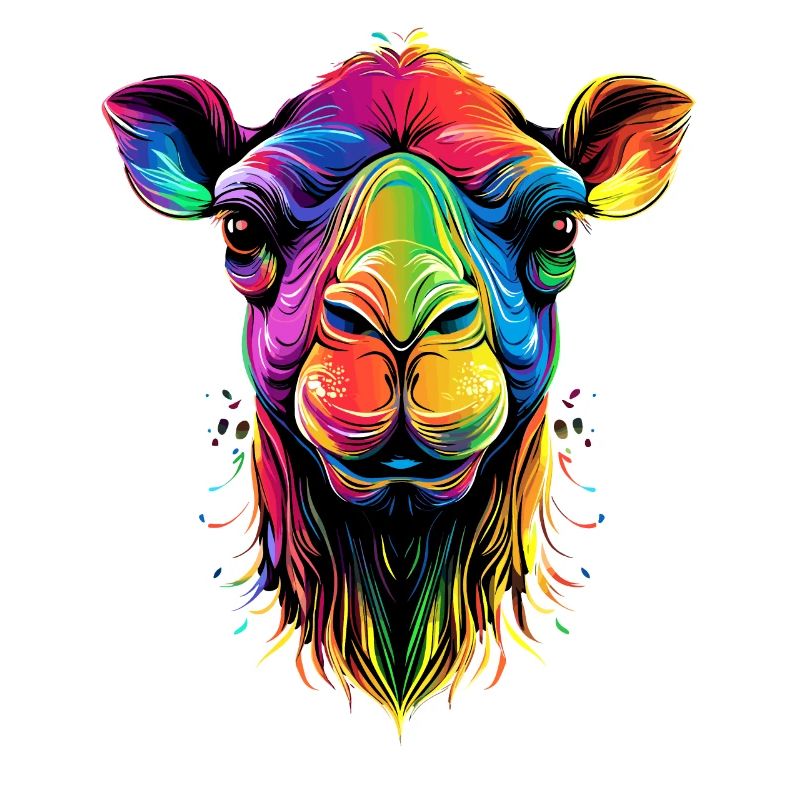 Kamel Dromedar Trampeltier Camel Geschenk Kamele