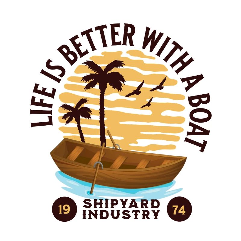 Conception de la vie en bateau