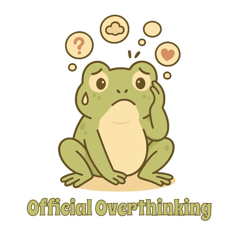 Thoughtful Frog – Overthinking Design