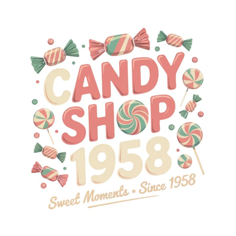 Vintage Süßwaren Werbung