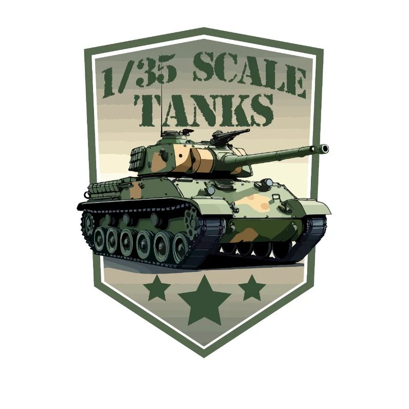 Panzer im Maßstab 1:35 Patch Schild