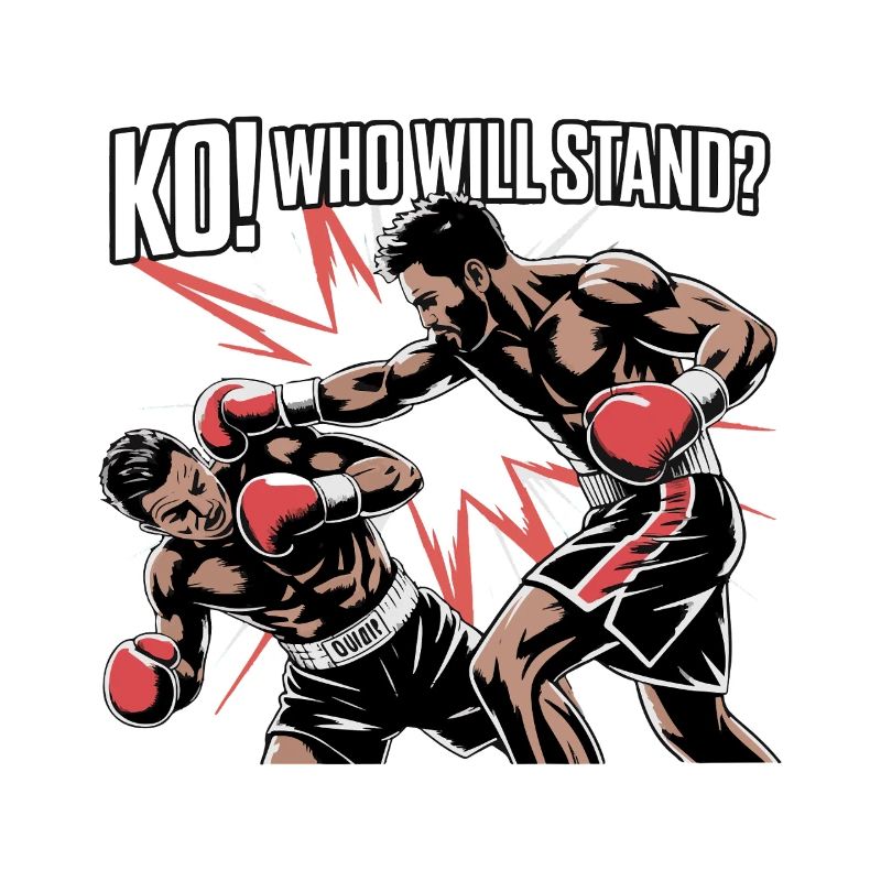 Explosion graphique de boxe par KO Showdown