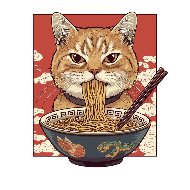 Maître des Ramens pour chats