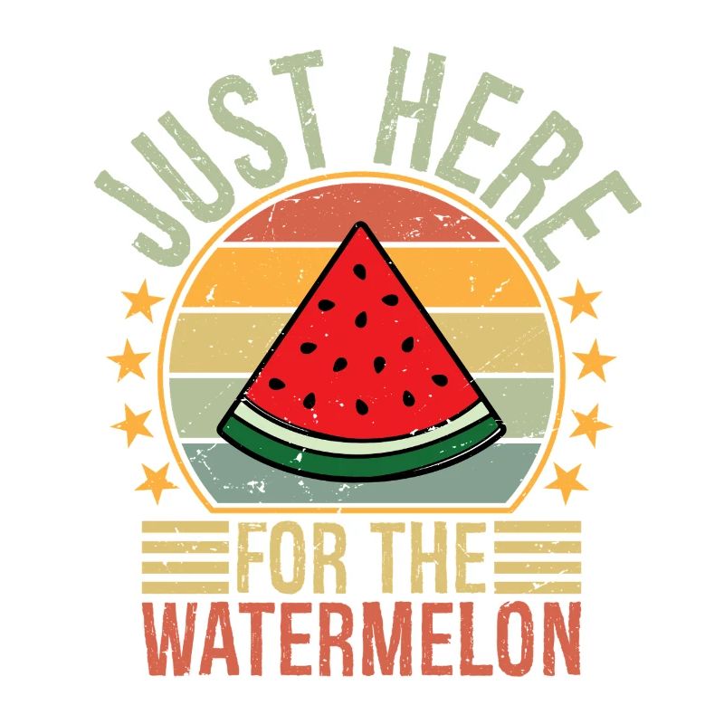 just here for the watermelon