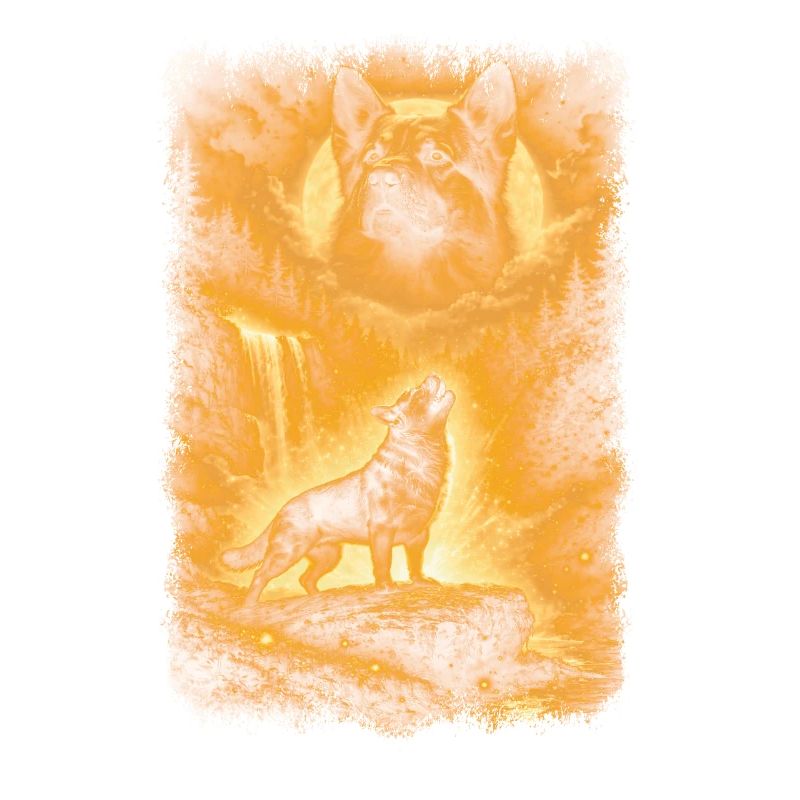 German Shepherd, Moon