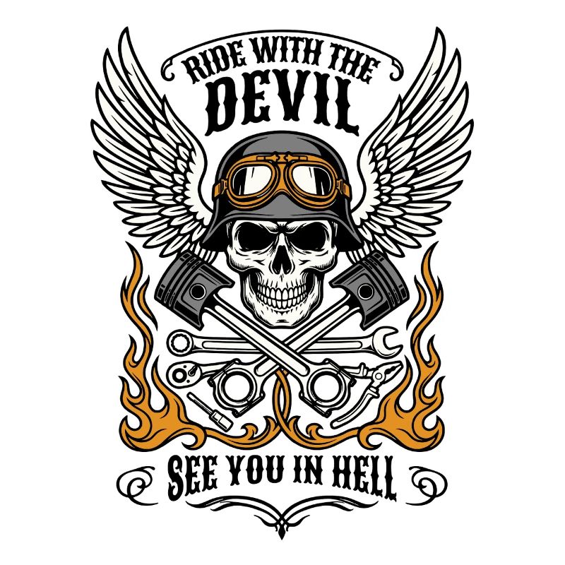 Ride with the Devil | See you in hell | Biker