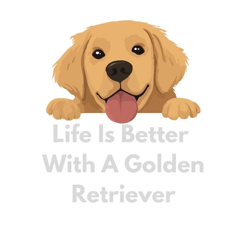 Golden Retriever Joy