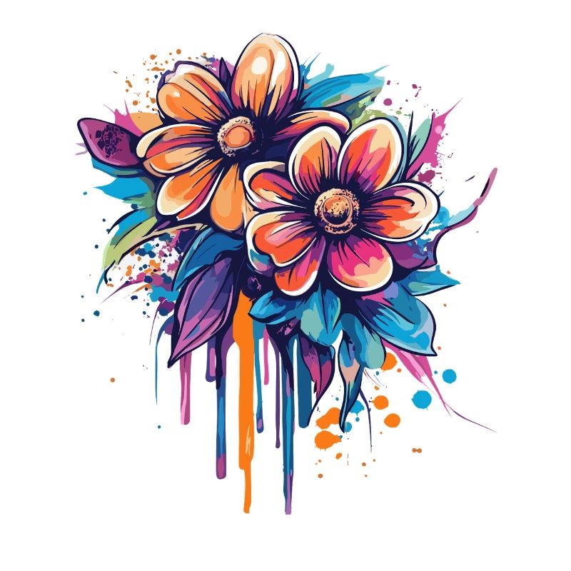 Bouquet Explosion de Couleurs