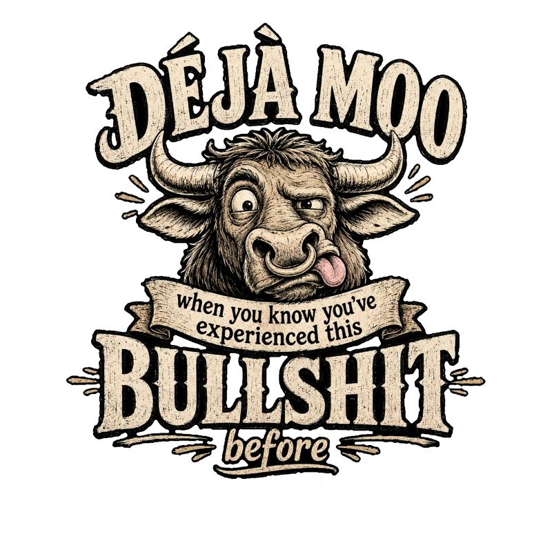 Déjà Moo Kuh Humor Spruch