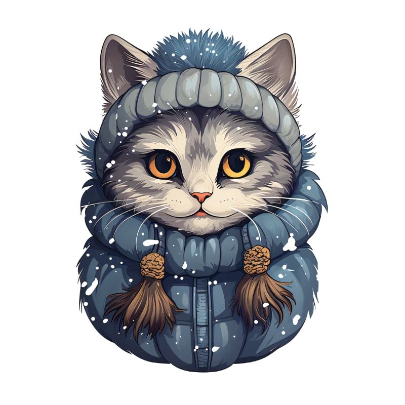 Winter Cat