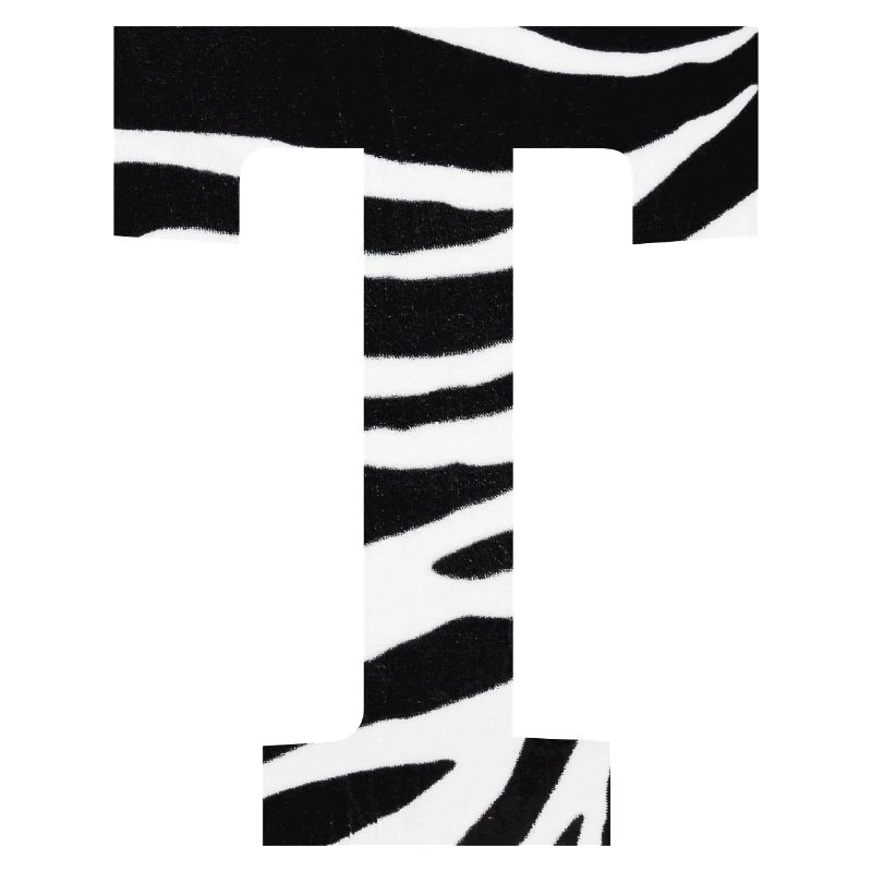 Buchstabe t Zebra