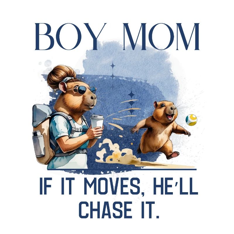 Boy Mom – If It Moves, He’ll Chase It