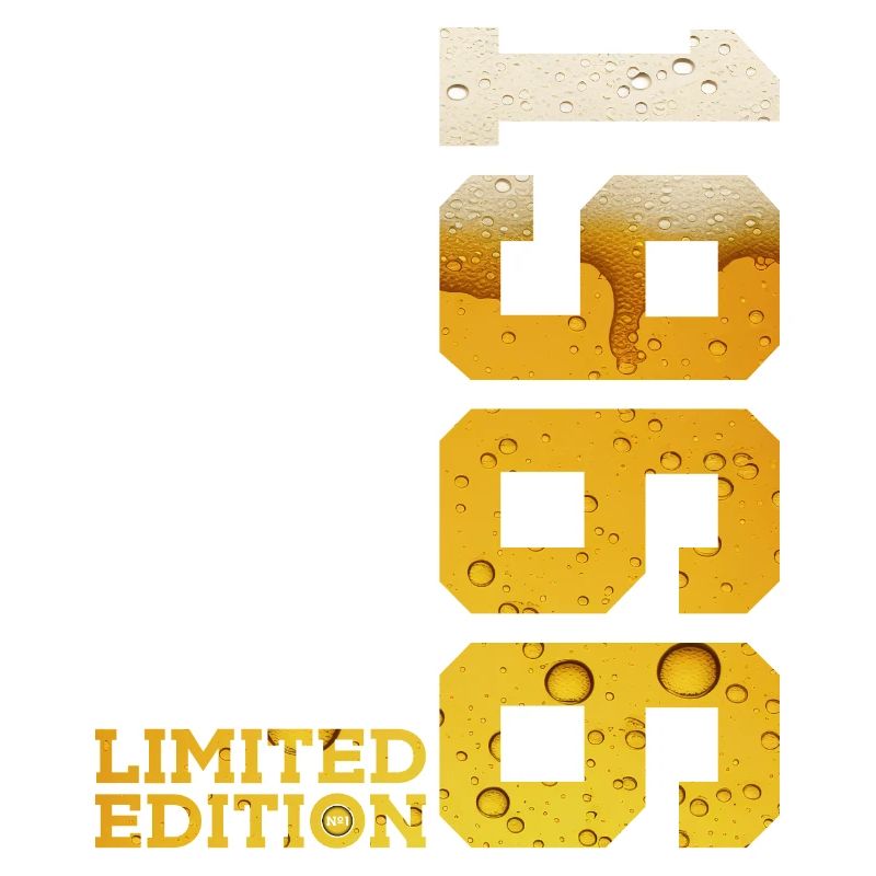 LIMITED EDITION 1966 BIER 60. GEBURTSTAG