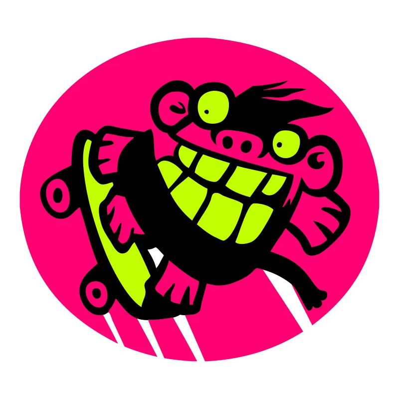 Skateboarding Monkey!
