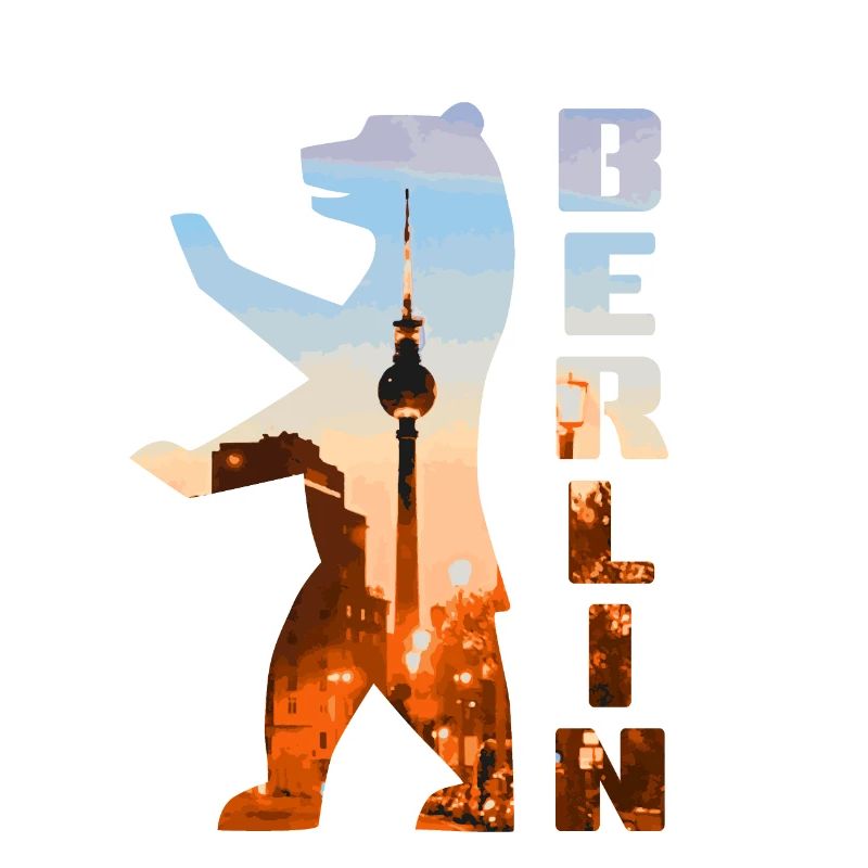Berlin Bear Silhouette