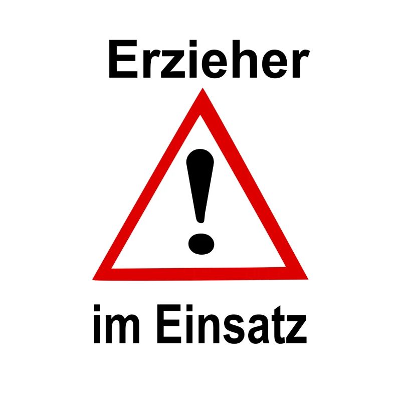 Erzieher im Einsatz