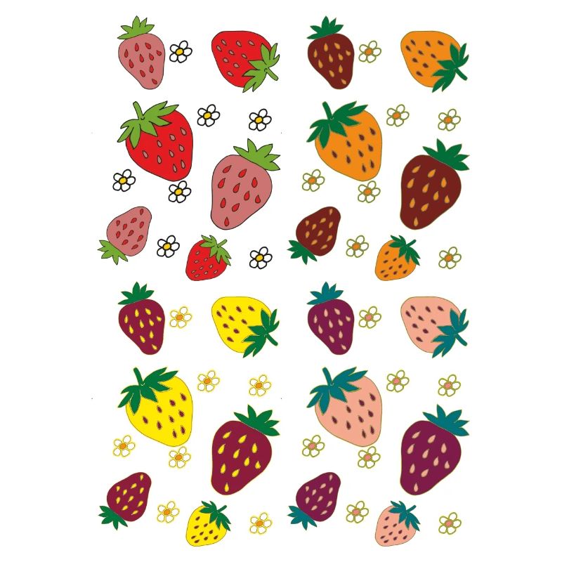 erdbeeren bunt
